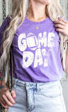 Distressed Game Day Graphic Tee PLUS