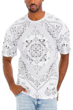 Weiv Mens Bandana Print TShirt