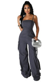 CONNIE SLEEVELESS JUMPSUIT