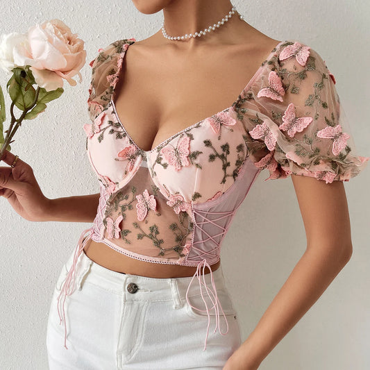 So Tempting Blouse | Pink